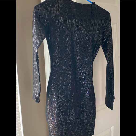 Brand New Black sequin dress from h&m - Picture 2 of 2